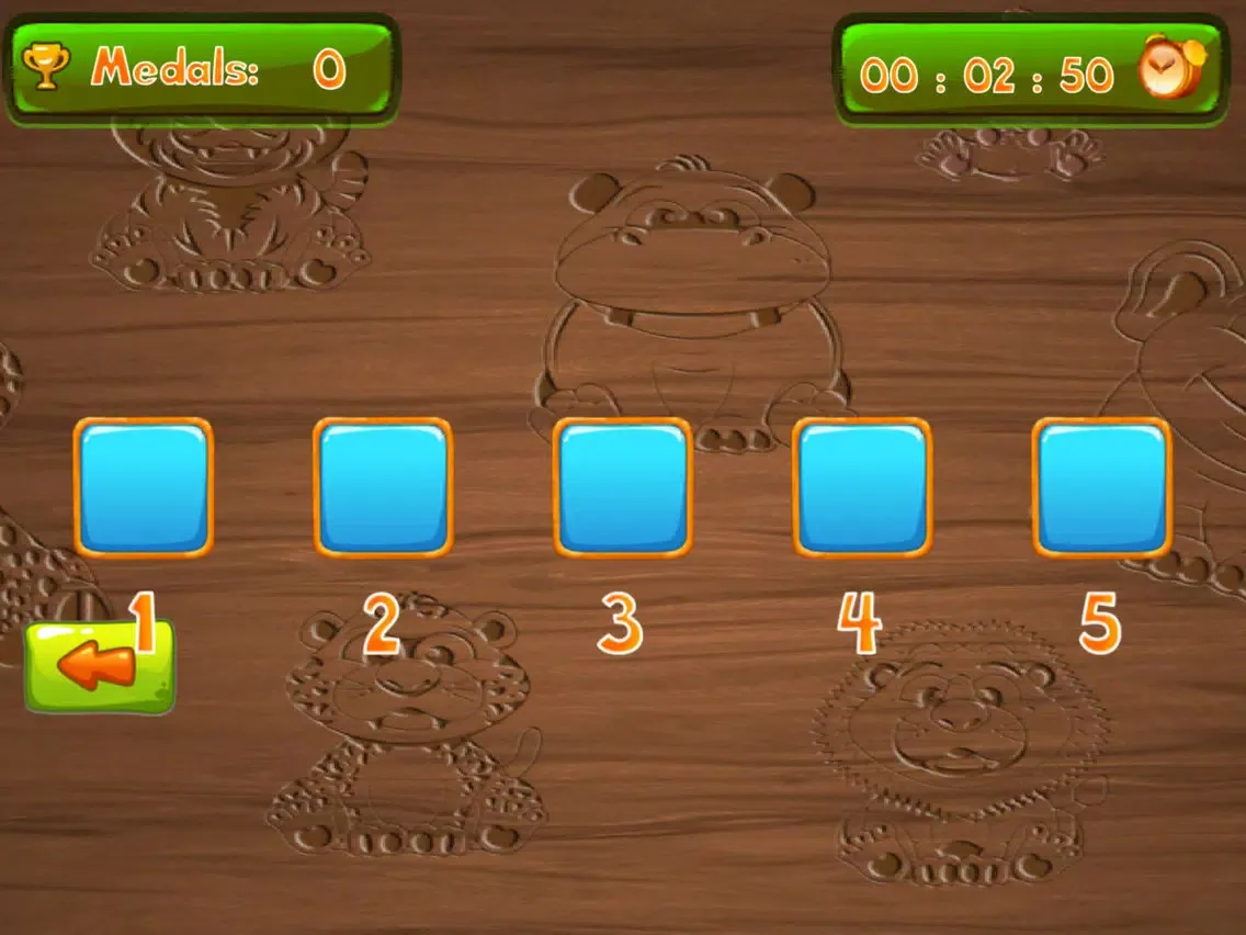 Tangkapan layar Animal Puzzle Learn iPad 