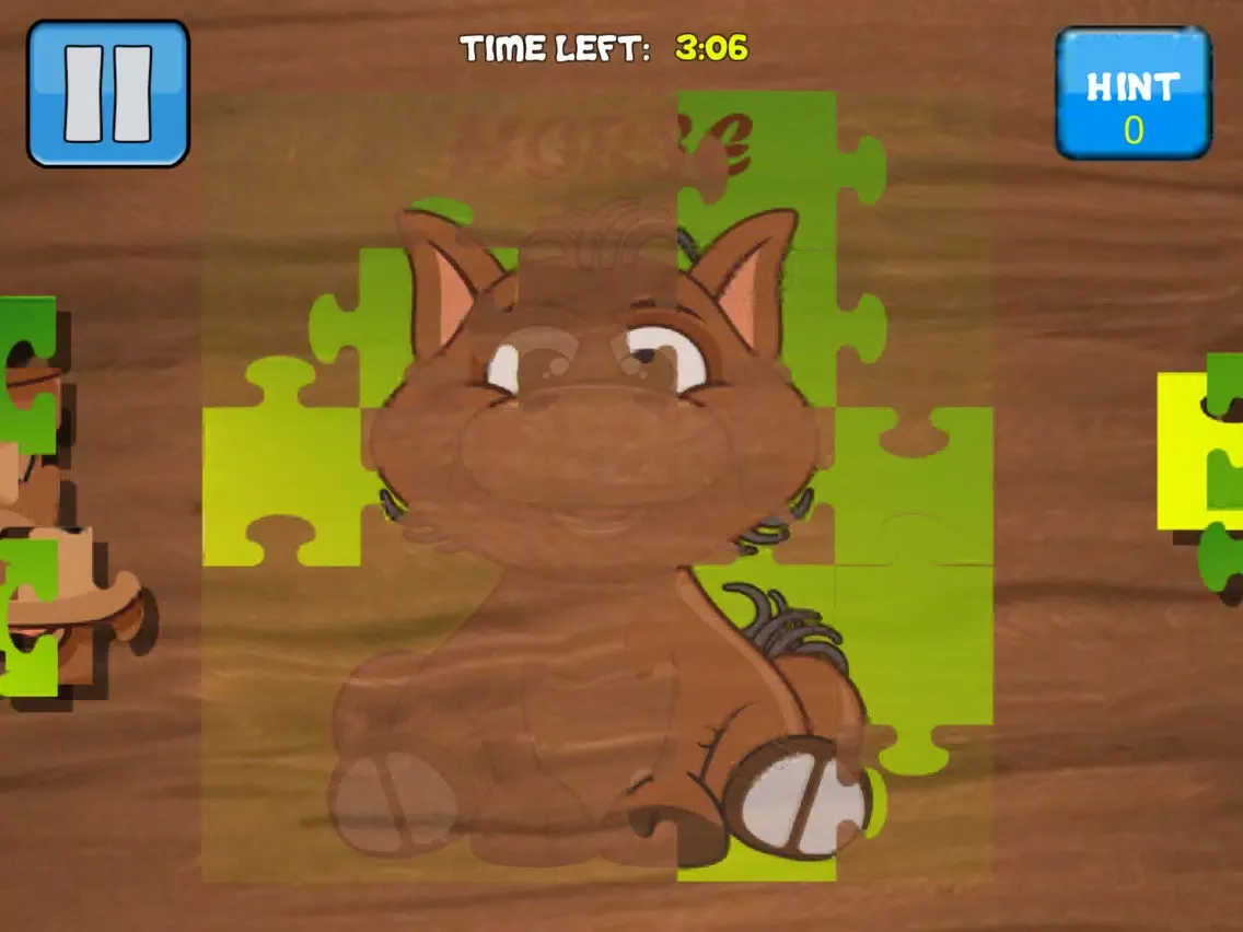 Tangkapan layar Animal Puzzle Learn iPad 