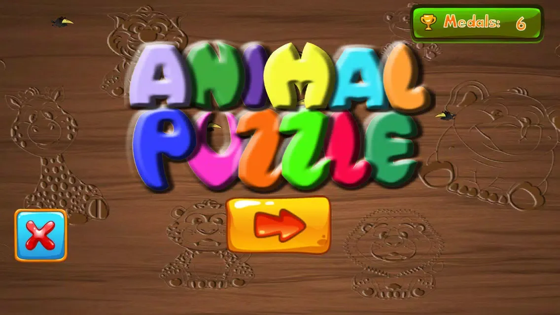 Tangkapan layar Animal Puzzle Learn