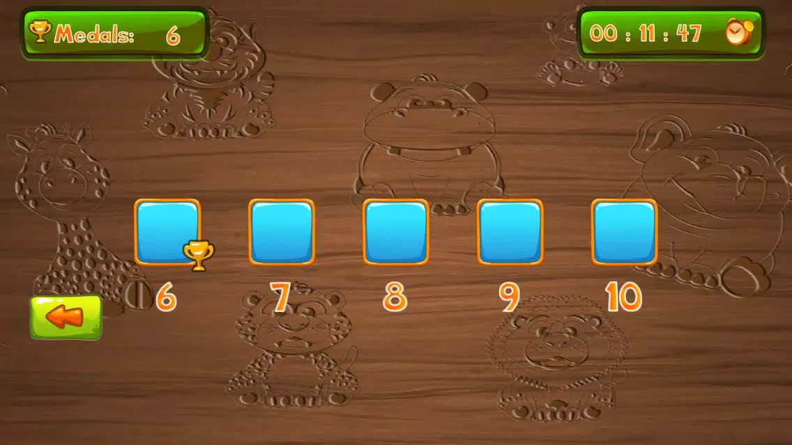 Tangkapan layar Animal Puzzle Learn