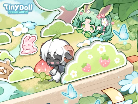 Ảnh chụp màn hình của Tiny Dolls：Dream World iPad 