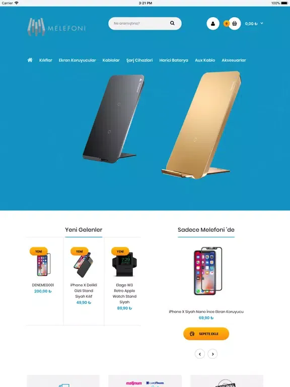 Melefoni iPad  스크린샷