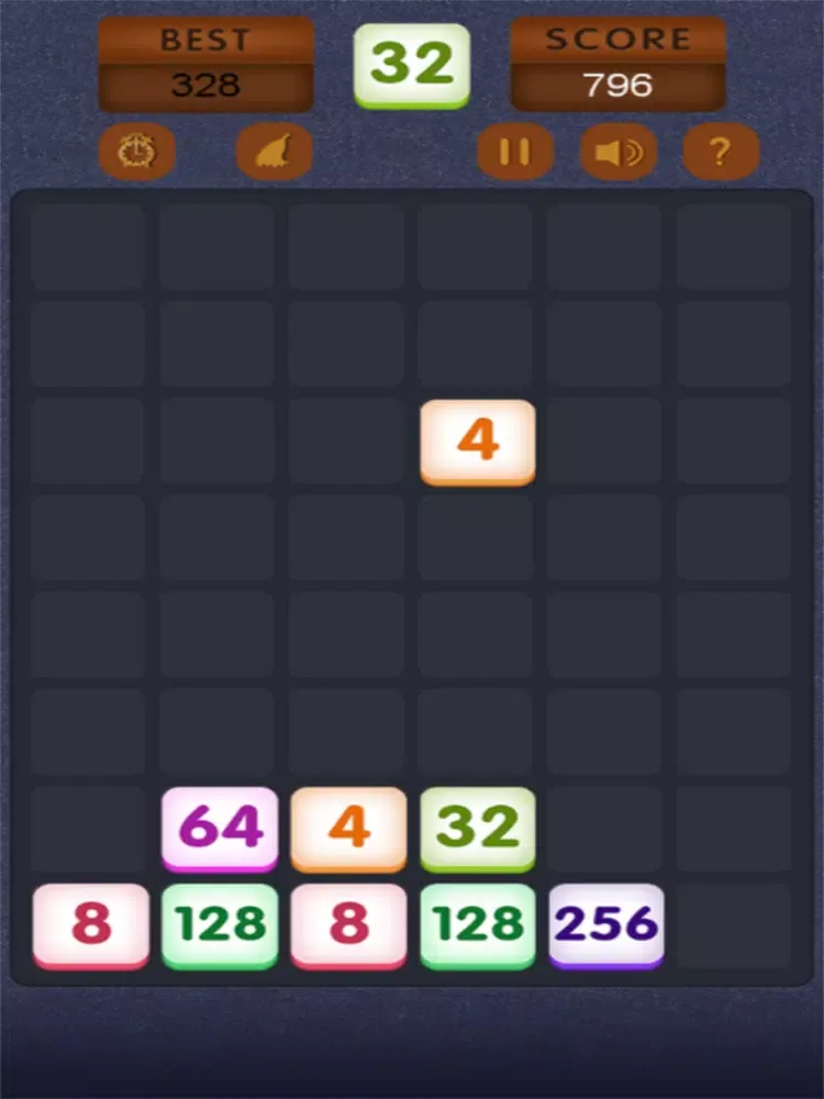 2048 Blocks Free iPad 应用截图