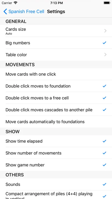 iSpa Free Cell 스크린샷