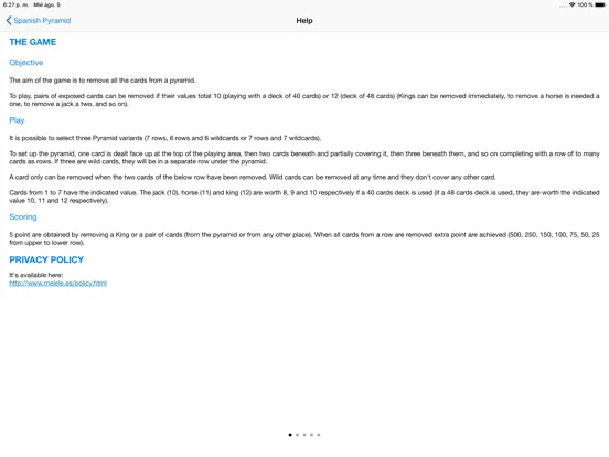 Zrzuty ekranu iSpa Pyramid iPad 