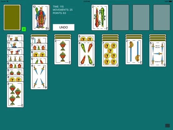 iSpanish Solitaire iPad  سکرین شاٹس