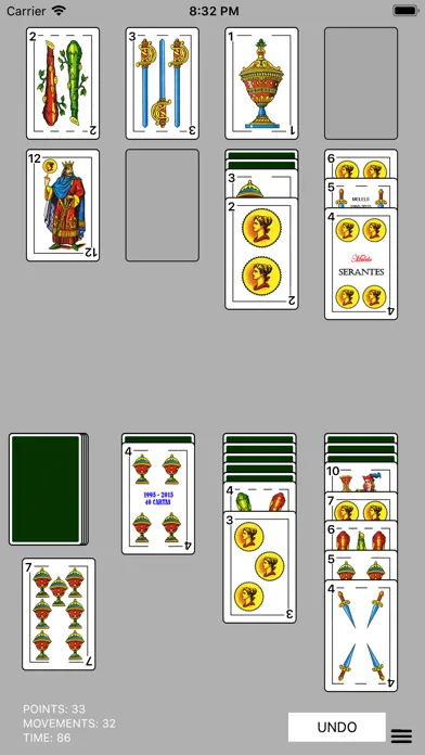 iSpanish Solitaire سکرین شاٹس