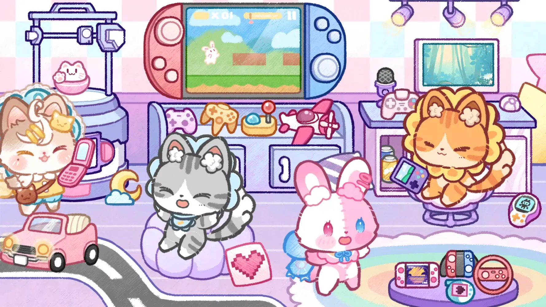 Lovely Cat World : Avatar Life应用截图
