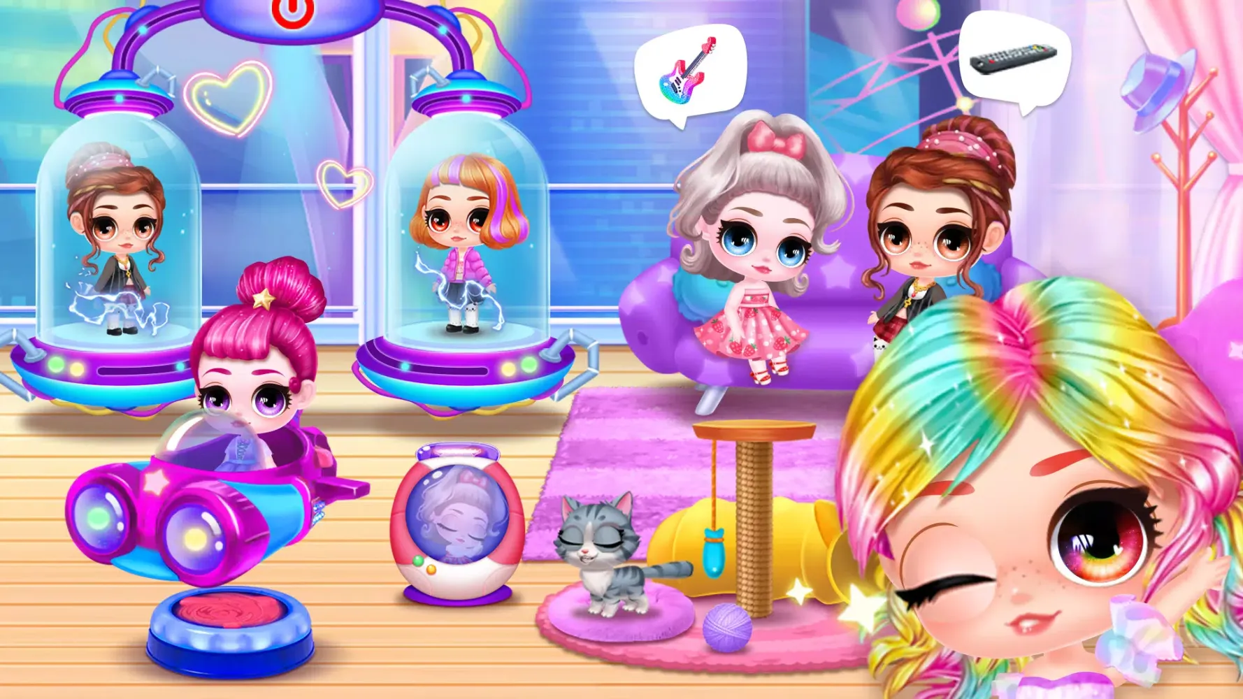 Screenshot di Sweet Dolls：Dress Up Games
