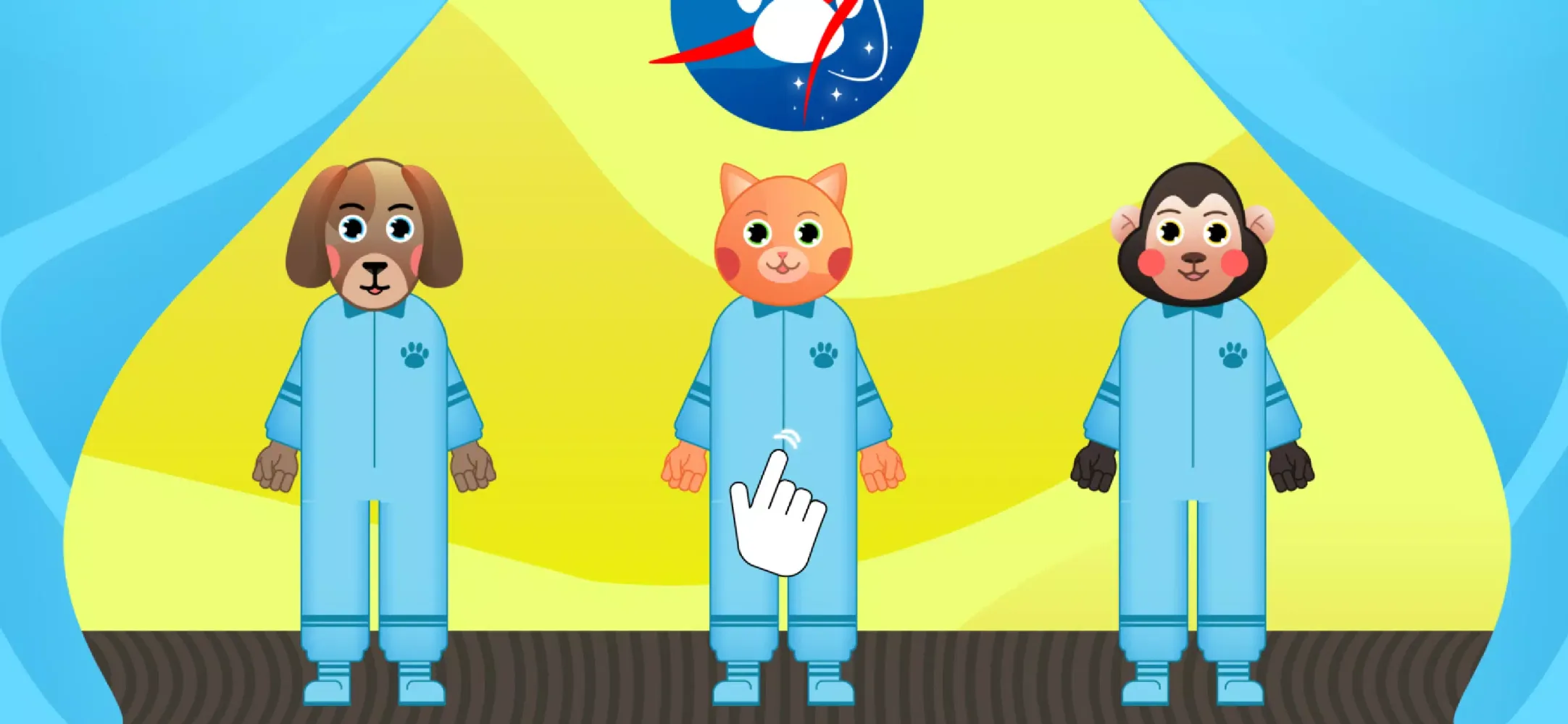 Capturas de tela do Space program. Space travel fo