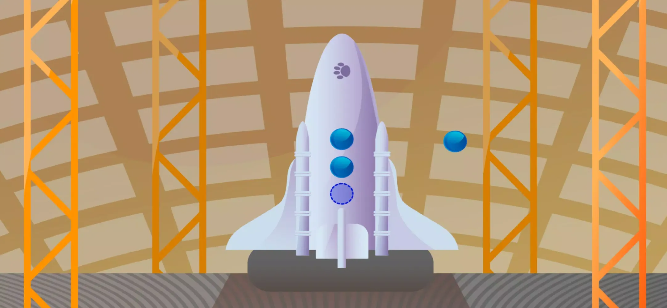 Capturas de tela do Space program. Space travel fo