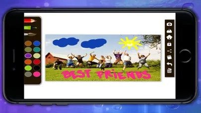 Скриншоты Draw and paint on photos