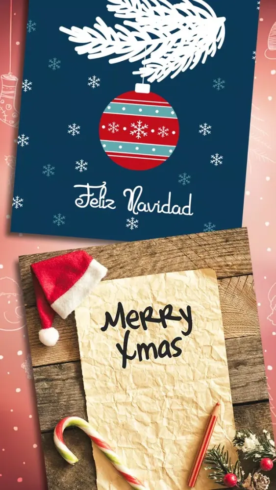 Скриншоты 2016 Merry Christmas Greeting Cards & Messages