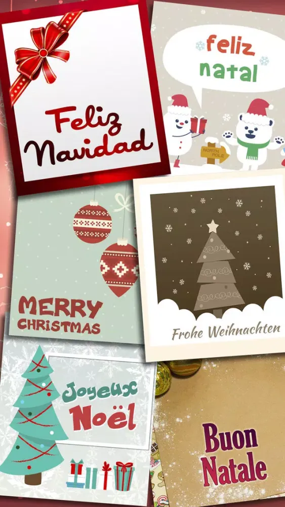 Скриншоты 2016 Merry Christmas Greeting Cards & Messages