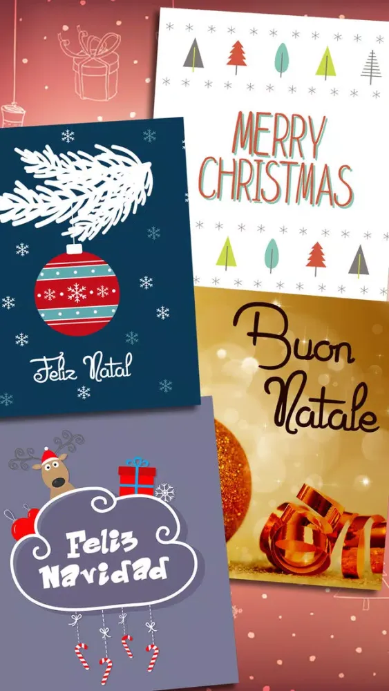 Скриншоты 2016 Merry Christmas Greeting Cards & Messages