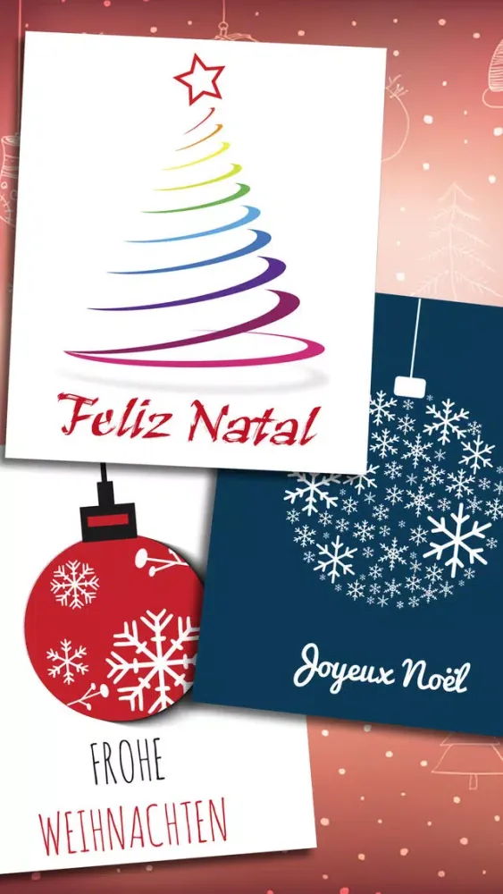Скриншоты 2016 Merry Christmas Greeting Cards & Messages