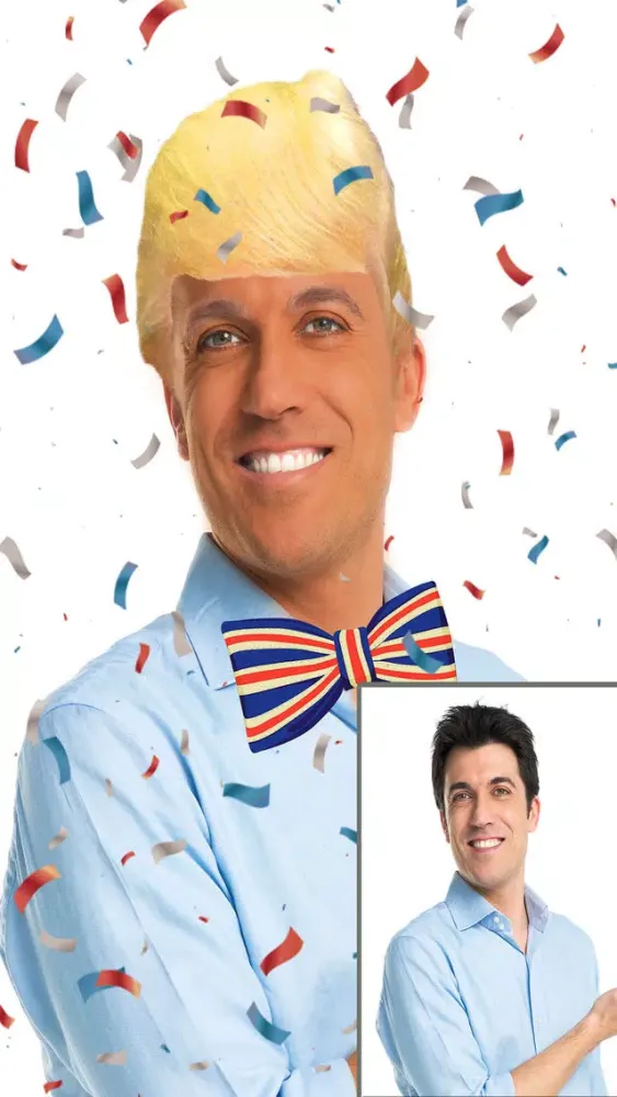 Capturas de tela do Sticker carnival face filters - Pro
