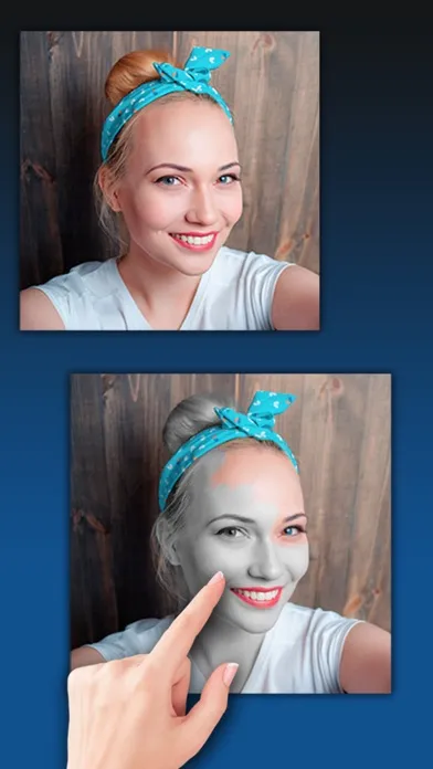 Screenshot di Color Splash effect – Black and white photo editor