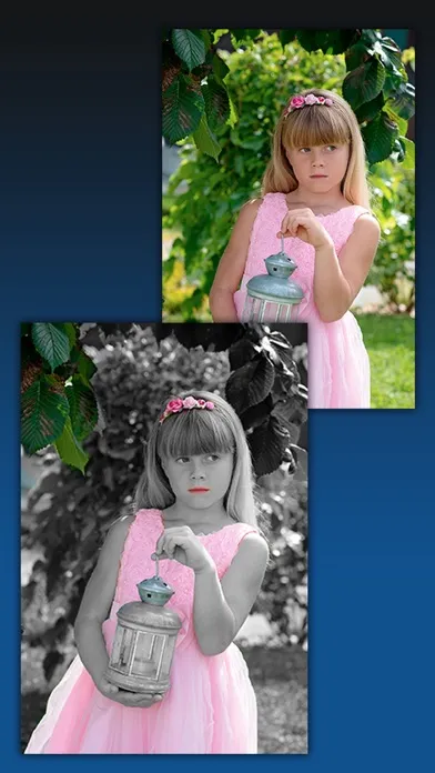Screenshot di Color Splash effect – Black and white photo editor