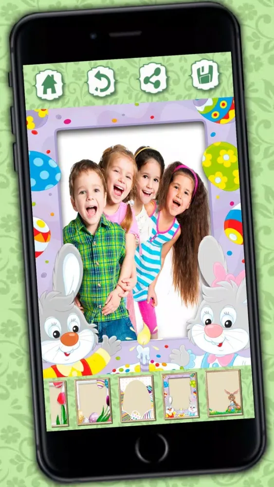 Photo editor of Easter Raster Camera to collage holiday pictures in frames - Premium سکرین شاٹس