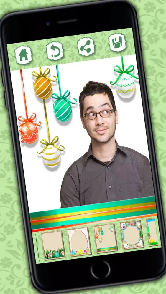 Photo editor of Easter Raster Camera to collage holiday pictures in frames - Premium سکرین شاٹس