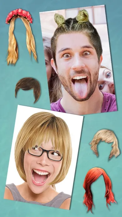 Hairstyles & haircuts - Makeover photo editor應用截圖