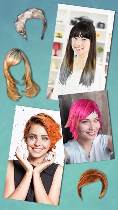 Hairstyles & haircuts - Makeover photo editor應用截圖