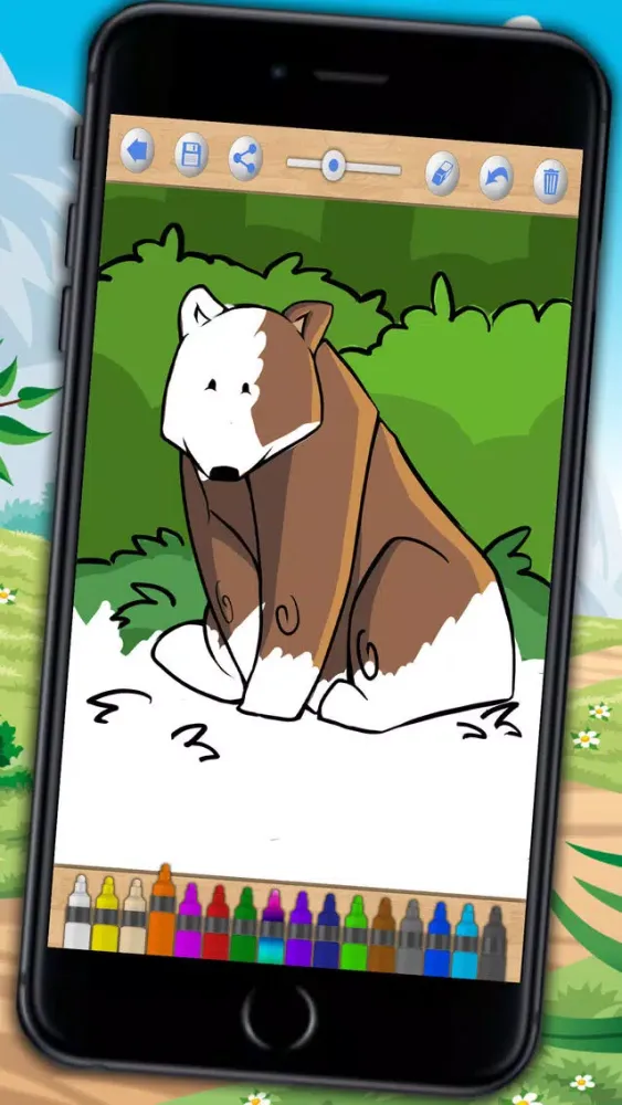 Magical coloring book to paint animals - PRO应用截图