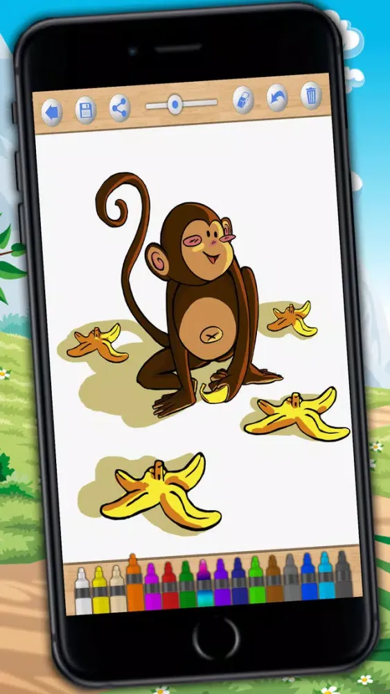 Magical coloring book to paint animals - PRO应用截图