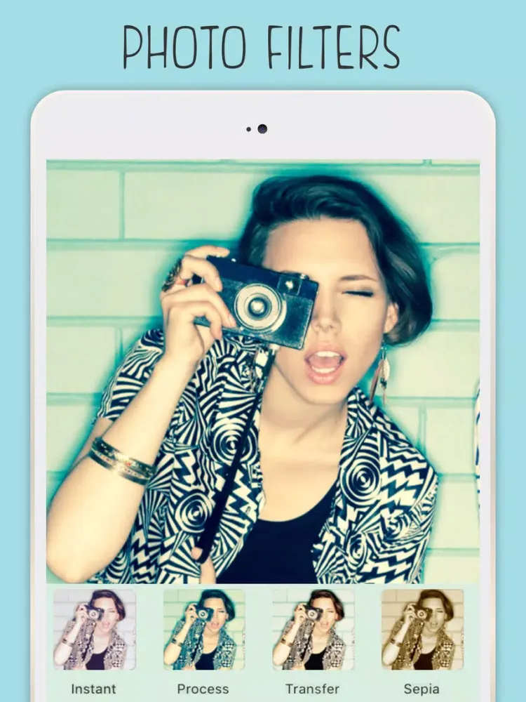 Photo editor with photo effects & filters – Pro iPad 應用截圖