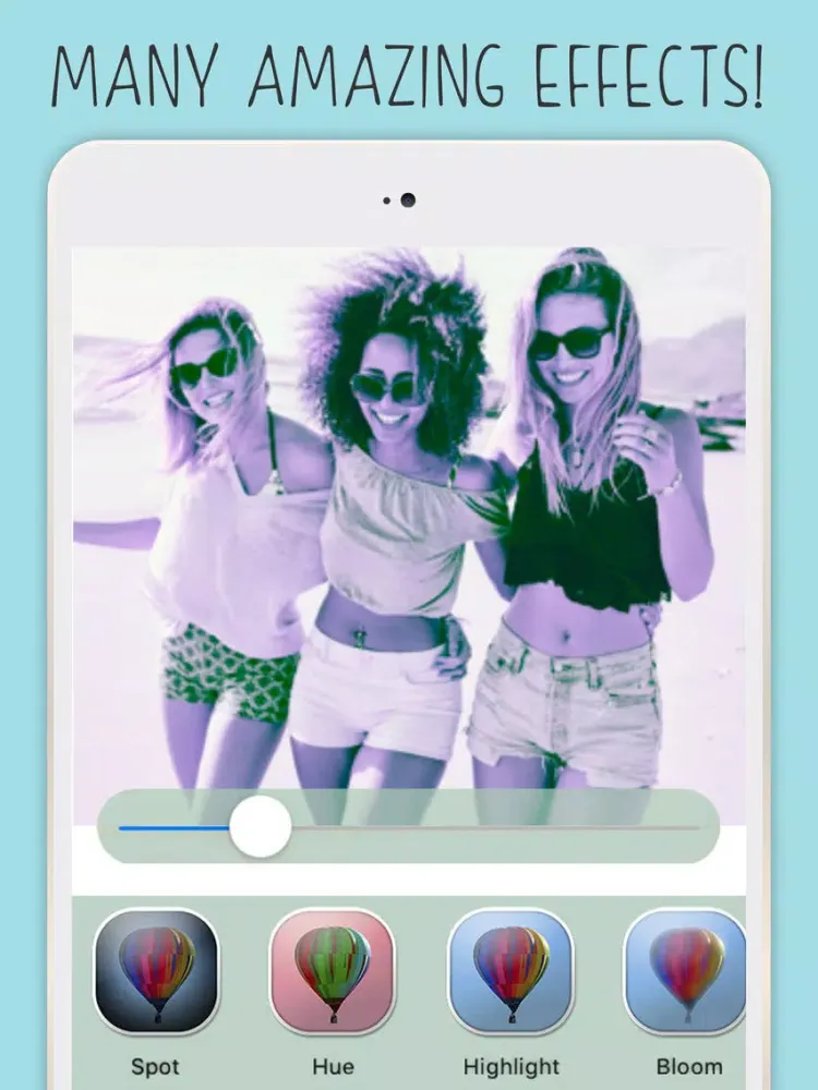 Photo editor with photo effects & filters – Pro iPad 應用截圖