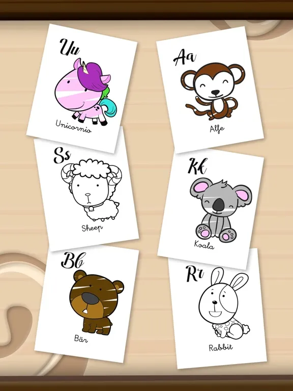 Zoo Animals Coloring Pages iPad 應用截圖