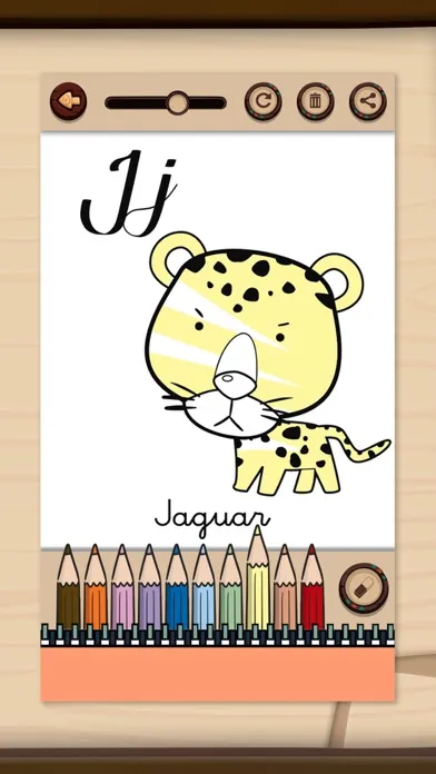 Zoo Animals Coloring Pages應用截圖