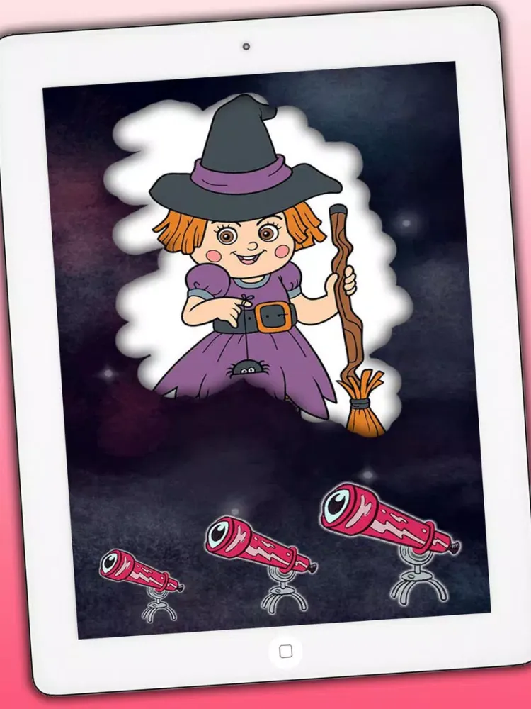 تصاویر Educational Coloring book - Connect the dots then paint the drawings with magic marker Premium iPad 