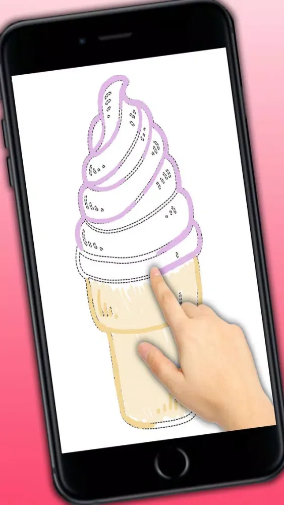 تصاویر Educational Coloring book - Connect the dots then paint the drawings with magic marker Premium