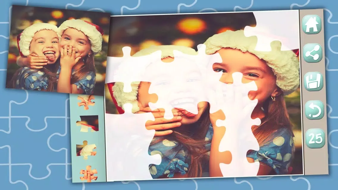 تصاویر Christmas Magic Slide Puzzle & Jigsaw Game - Pro