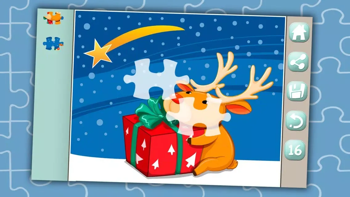تصاویر Christmas Magic Slide Puzzle & Jigsaw Game - Pro