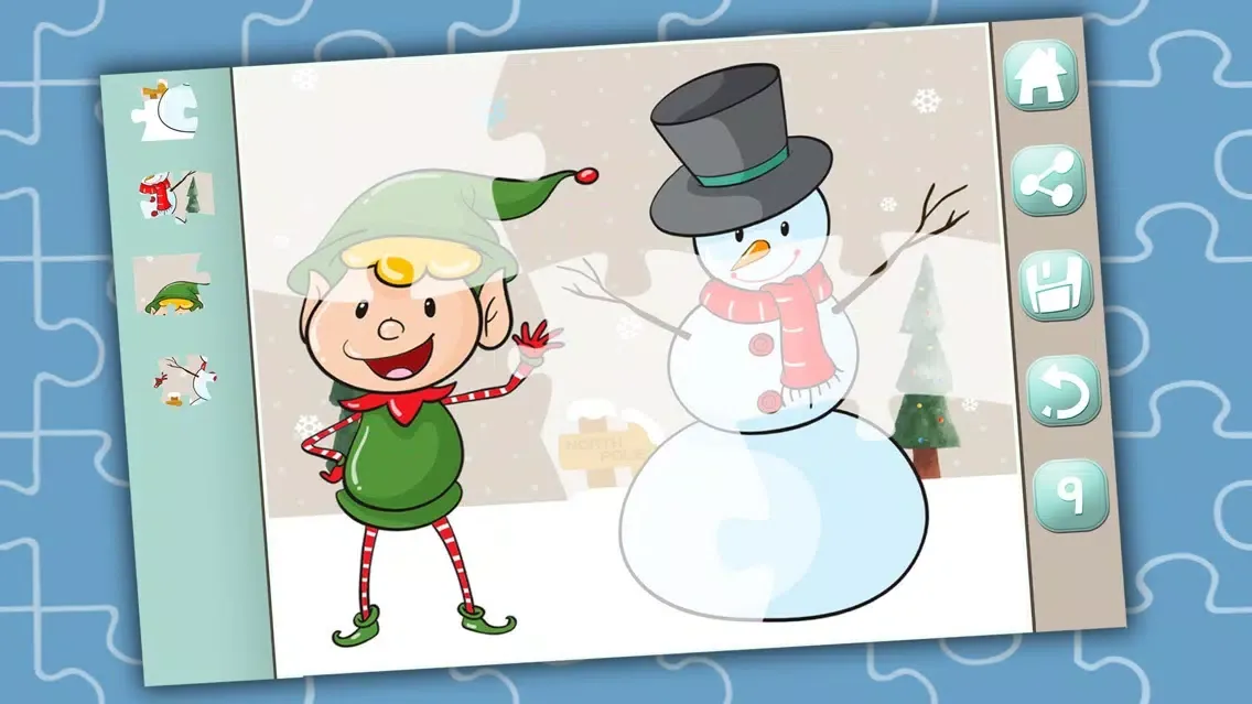 تصاویر Christmas Magic Slide Puzzle & Jigsaw Game - Pro