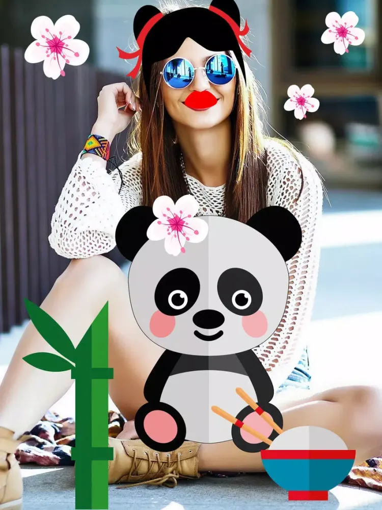 Snap filters China - Chinese face photo editor iPad  Screenshots