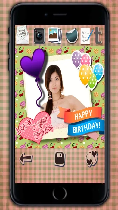 Create happy birthday greetings应用截图