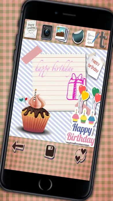 Create happy birthday greetings应用截图