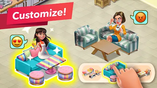 Capturas de pantalla de My Cafe — Restaurant Game