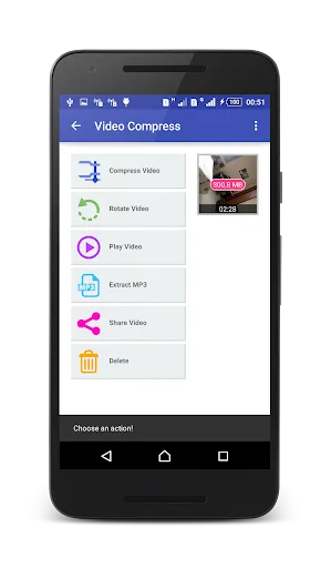 Capturas de pantalla de Video Compress