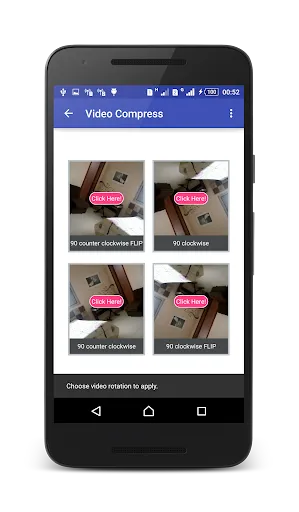 Capturas de pantalla de Video Compress