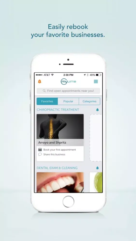 Tangkapan layar MyTime Marketplace
