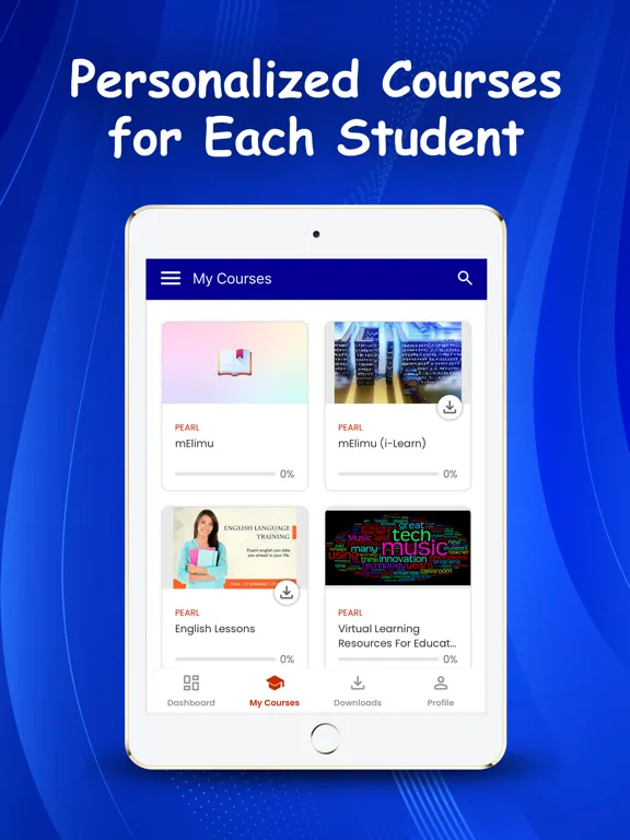 PEARL Mobile app iPad  স্ক্রিনশট