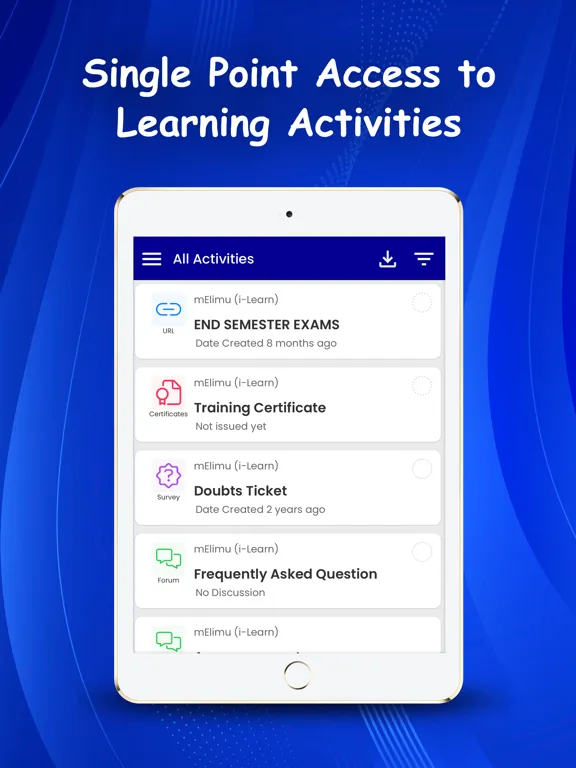PEARL Mobile app iPad  স্ক্রিনশট