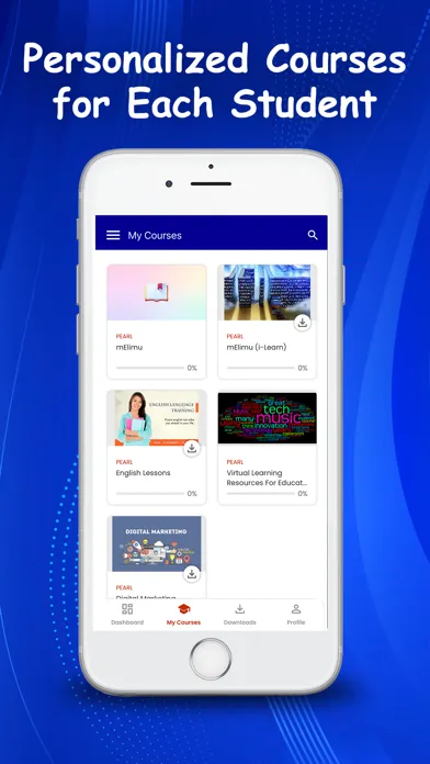 PEARL Mobile app স্ক্রিনশট