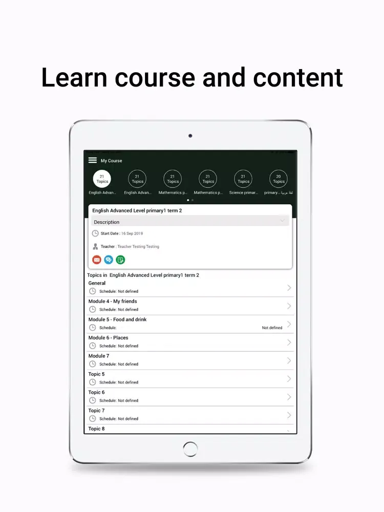 FES Educator Hub iPad 应用截图