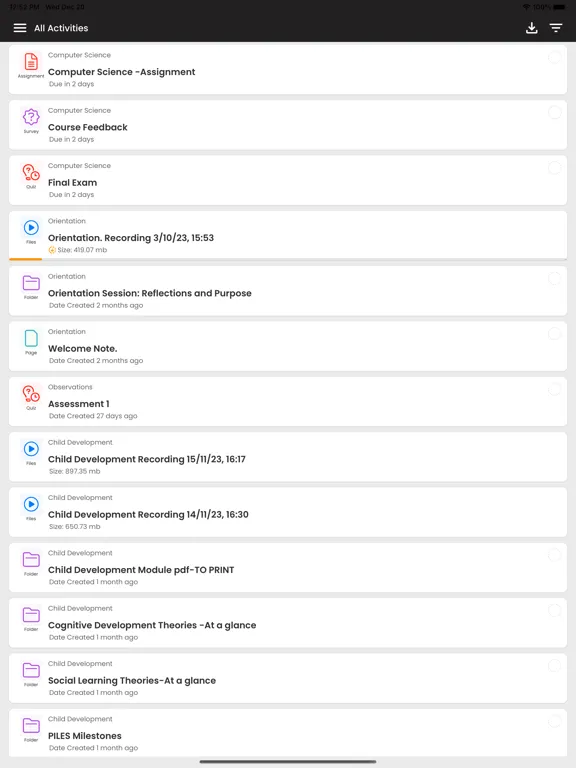 TeachWise iPad  سکرین شاٹس